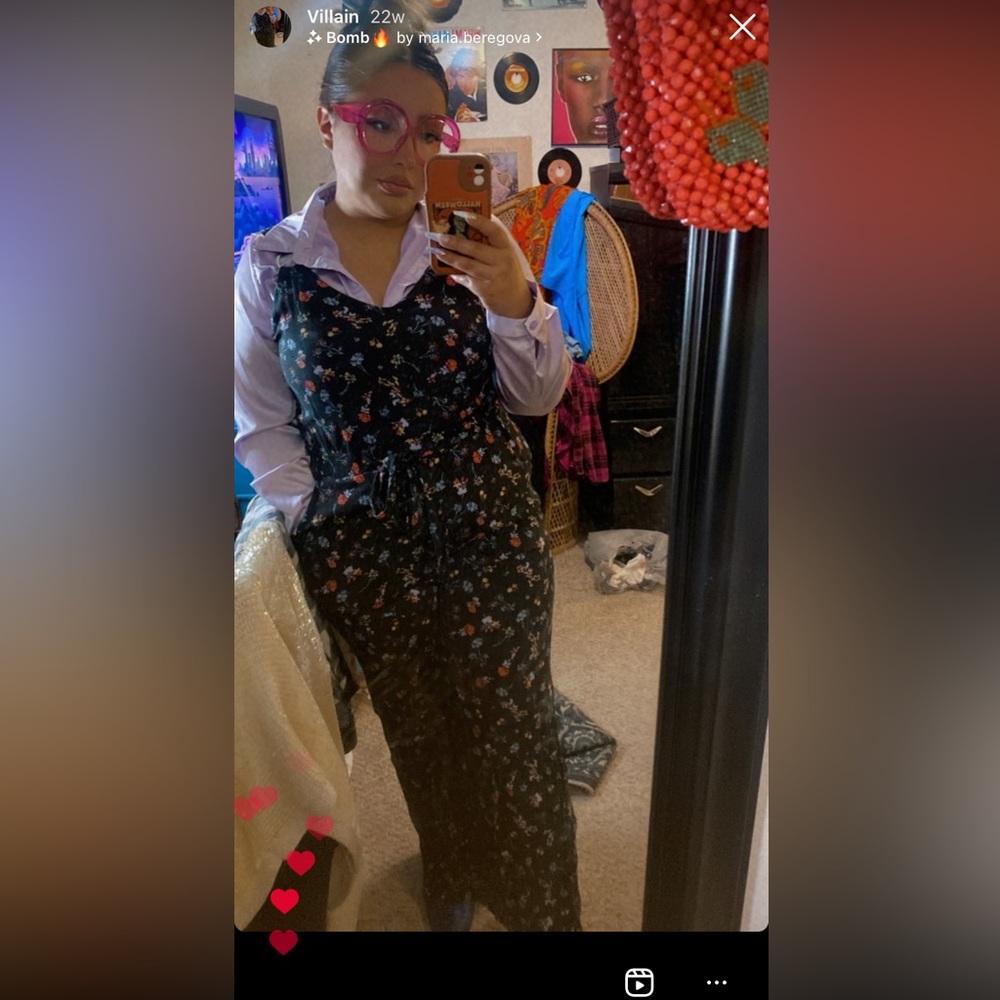 Floral jumpsuit